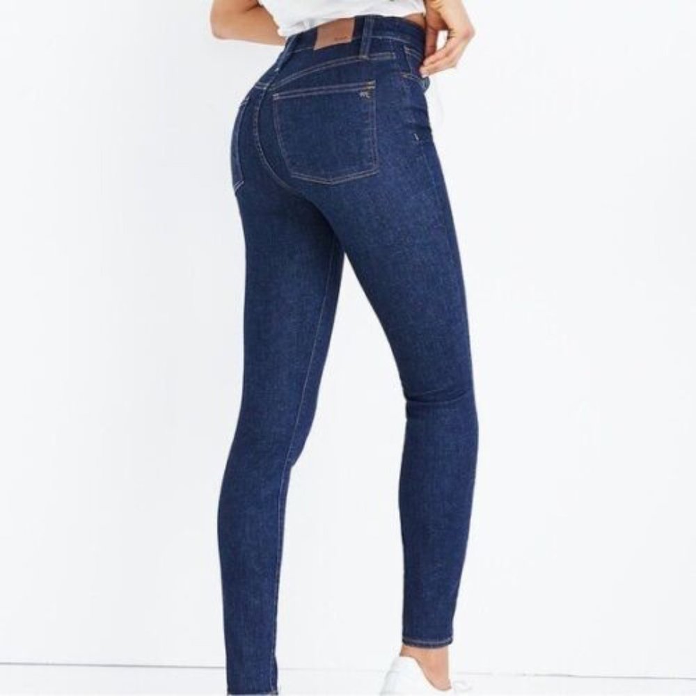 Madewell Tall Curvy High Rise Skinny Jeans in Lucille Wash Size 26T